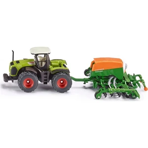 Siku Traktor sa sejacím prívesom 1:87