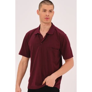 T0063 DEWBERRY MEN'S T-SHIRT-BURGUNDY