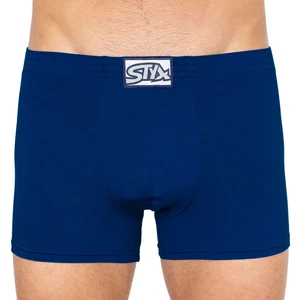 Men's boxers Styx long classic rubber blue