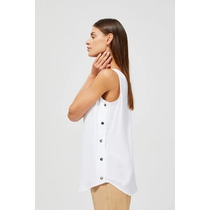 Plain sleeveless shirt