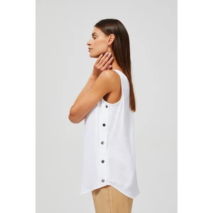 Plain sleeveless shirt