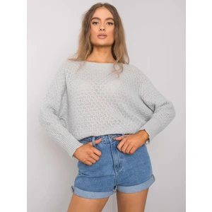 OCH BELLA Gray loose sweater