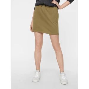 Khaki basic minisukně Noisy May Silla