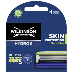 Wilkinson Sword Hydro5 Skin Protection Sensitive náhradné žiletky 4 ks