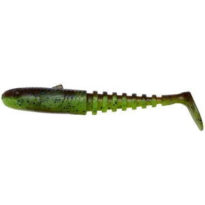 Savage gear gumová nástraha gobster shad bulk chartreuse pumpkin - 7,5 cm 5 g