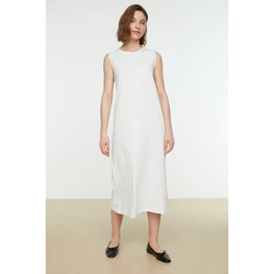 Trendyol White Sleeveless Dress Lining