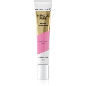 Max Factor Miracle Pure krémová lícenka odtieň 01 Radiant Rose 15 ml