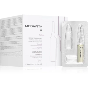 Medavita Velour Soothing Scalp Lotion intenzivní zklidňující péče na vlasy 12x6 ml