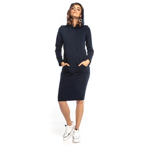 Tessita Woman's Dress T357 4 Navy Blue