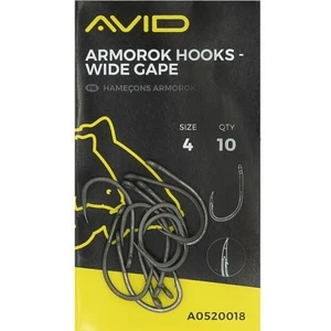 Avid carp háčiky armorok hooks wide gape - 8