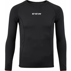 CCM Performance Compression Long Sleeve Top SR Hokejové termoprádlo a ribano