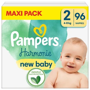 PAMPERS Plienky jednorázové Harmonie veľ. 2 (96 ks) 4-8 kg