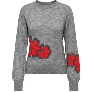 JDY Ritt Grey Womens Sweater - Ladies