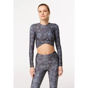 Bittersweet Paris Woman's Dark Revolution Gaia Longsleeve Top GLT-C-Print BSP1450