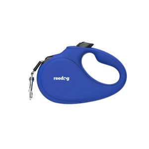 Reedog Senza Basic samonavíjacie vodítko M 25kg / 5m páska / modré