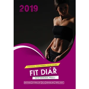 Fit diář 2019 pro ženy - Holomková Stanislava