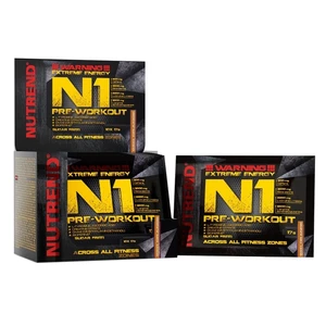 Nutrend N1 Pre-Workout 17 g variant: červený pomaranč