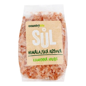 Country Life Soľ himalájska ružová hrubá 500 g