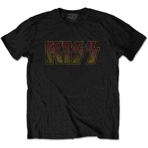 Kiss Koszulka Vintage Classic Logo Czarny M