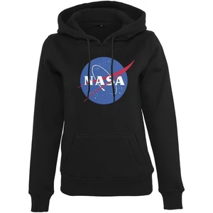 NASA Felpa con cappuccio Insignia Nero XS