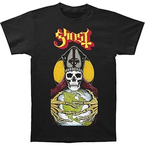 Ghost T-shirt Blood Ceremony Jaune-Noir XL