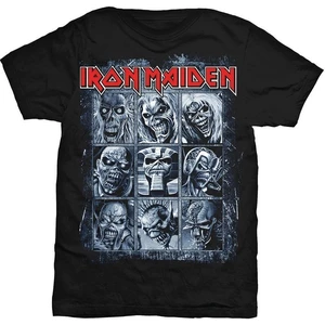 Iron Maiden Maglietta Nine Eddies Grafica-Nero XL