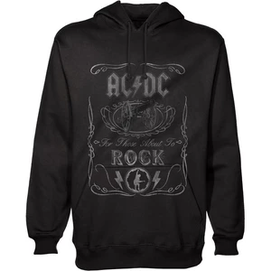 AC/DC Mikina Cannon Swig Čierna 2XL