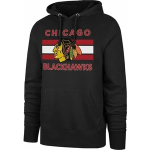 Chicago Blackhawks NHL Burnside Pullover Hoodie Jet Black S