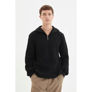 Trendyol Sweater - Black - Regular fit