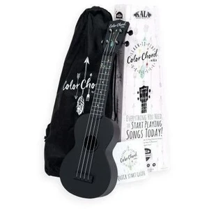 Kala KA-KALA-LTP-SET-CC Ukulele soprano Negru