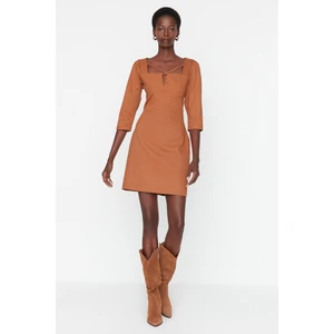 Trendyol Dress - Brown - A-line