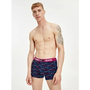 Dark Blue Men's Patterned Boxers Tommy Hilfiger Underwear - Men's