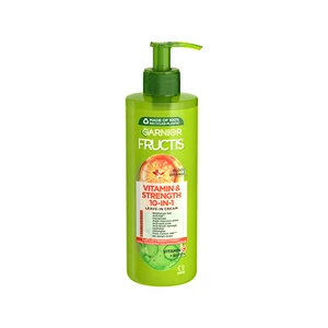 Garnier Bezoplachová posilující péče na vlasy Fructis Vitamin & Strength (Leave-in Cream) 400 ml