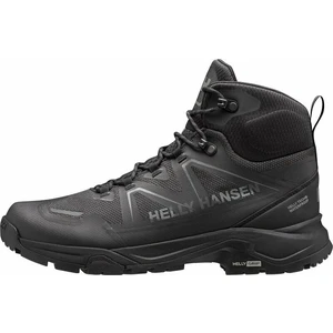 Helly Hansen Pantofi trekking de bărbați Cascade Mid HT Black/New Light Grey 45