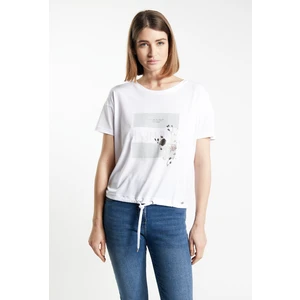 MONNARI Woman's T-Shirts Women's T-Shirt With Decorative Panel