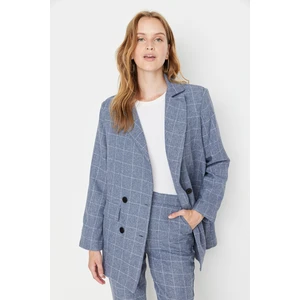 Trendyol Blazer - Blau - Regular fit