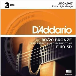 D'Addario EJ10-3D