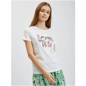 Orsay White Womens T-Shirt - Women