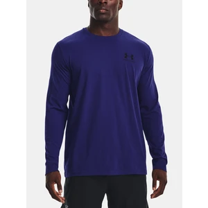 Under Armour UA Sportstyle Left Chest LS Triko Modrá