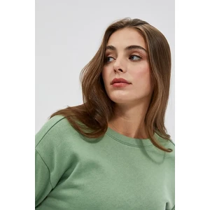 WOMEN'S SWEATSHIRT L-BL-4001 OLIVE,