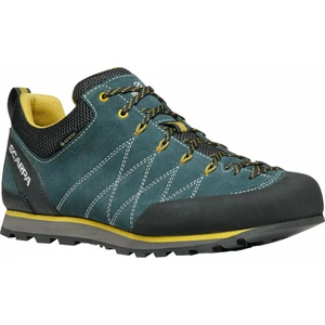 Scarpa Heren Wanderschuhe Crux GTX Petrol/Mustard 45