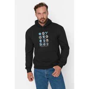 Trendyol Sweatshirt - Black - Regular fit