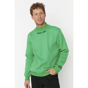 Trendyol Sweatshirt - Green - Regular fit