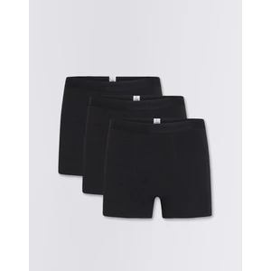 Knowledge Cotton 3-Pack Underwear 1300 Black Jet L