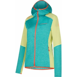 La Sportiva Hanorace Existence Hoody W Lagoon/Green Banana M