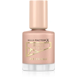 Max Factor x Priyanka Miracle Pure ošetrujúci lak na nechty odtieň 775 Radiant Rose 12 ml