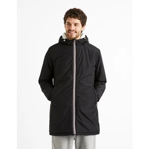 Celio Dulong Parka Černá