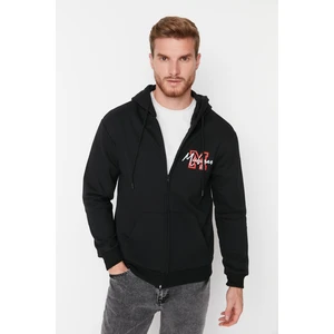 Trendyol Sweatshirt - Black - Regular fit