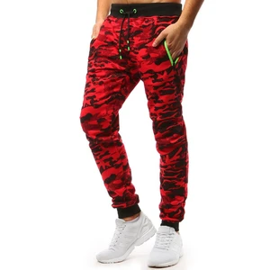 Men's red camo sweatpants Dstreet UX3510