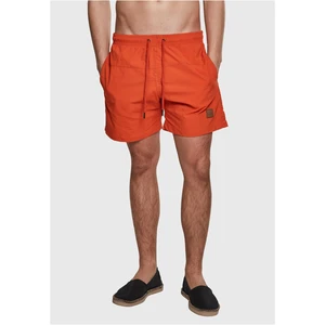 Men's Swimsuit Block Orange